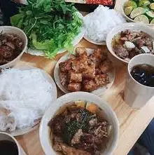 Hình ảnh Bún chả Hà Thành thêm bún