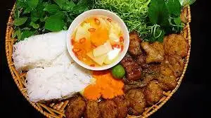 Hình ảnh Bún chả thịt miếng