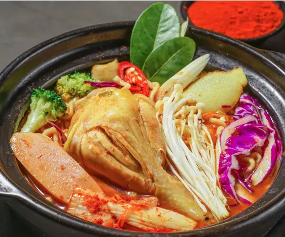 Hình ảnh Mỳ lẩu Thái gà