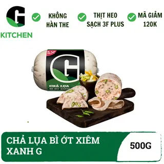 Hình ảnh Combo 02 chả lụa bì ớt xiêm xanh G 500g