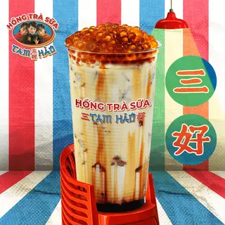 Hình ảnh Sữa Tươi Trân Châu Hoàng Kim Đường Đen