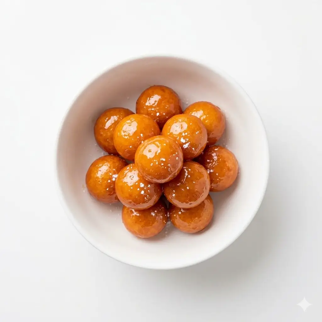 Hình ảnh Combo 5 Bánh Rán Ngọt + 1 Trà Tắc Nhỏ