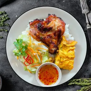 Hình ảnh Cơm gà chả