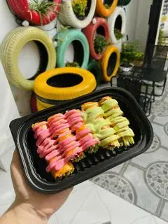 Hình ảnh Bánh tráng cuộn mix sốt tự chọn - 3 - 4 loại sốt