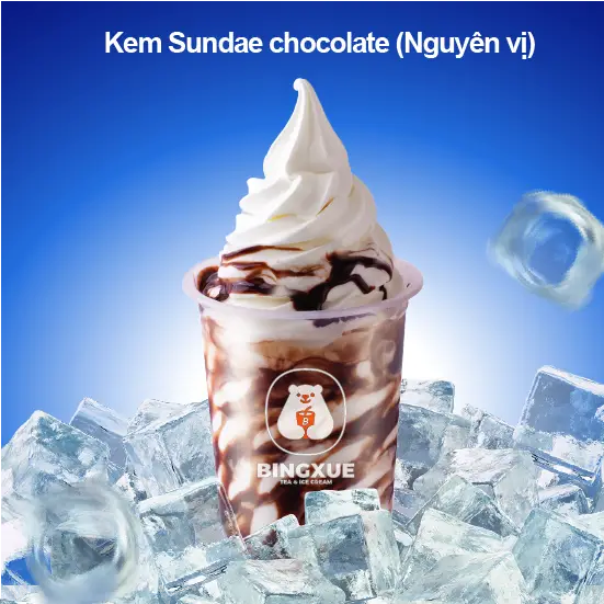 Hình ảnh Kem Sundae Chocolate - Nguyên Vị