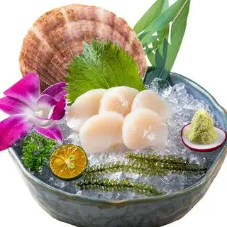 Hình ảnh Hotategai sashimi