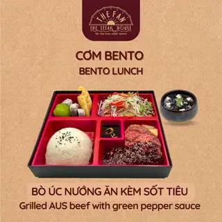 Hình ảnh Bento bò Úc sốt tiêu