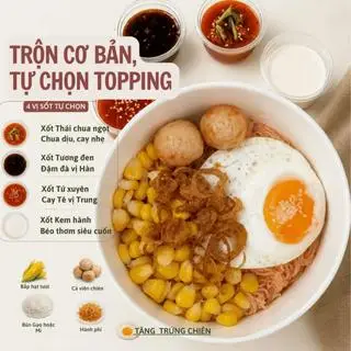 Hình ảnh Bún/ Mì trộn cơ bản