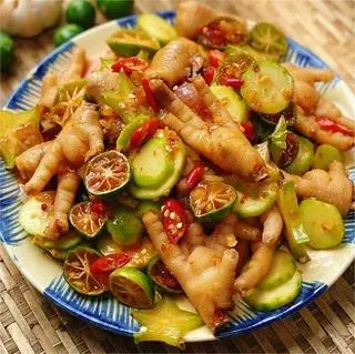 Hình ảnh Chân gà sốt Thái