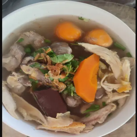 Hình ảnh Combo 2 bánh canh gà xé