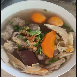 Hình ảnh Combo 2 bánh canh gà xé