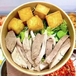 Hình ảnh Bún nước tương thịt luộc