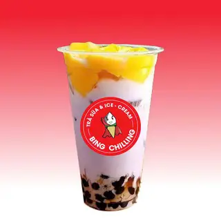 Hình ảnh Khoai môn pudding kem trứng