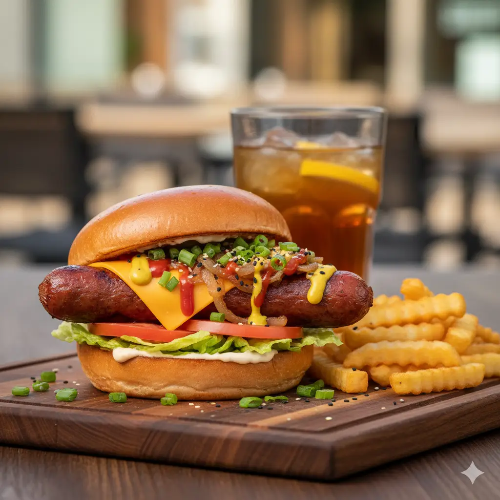 Hình ảnh Burger Xúc Xích 