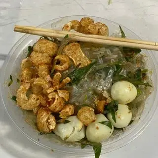 Hình ảnh Bánh Tráng Mỡ Hành Full-topping