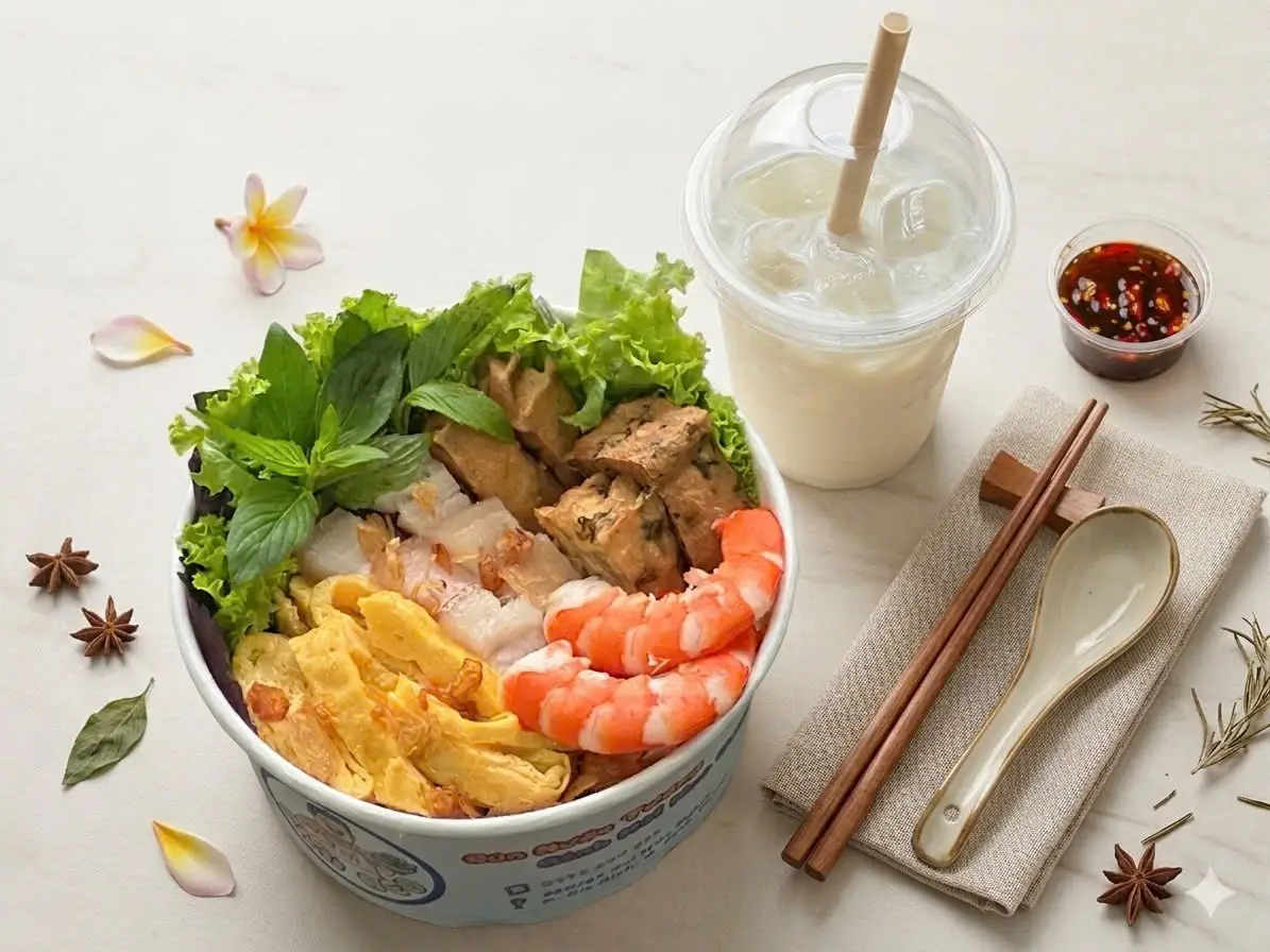 Hình ảnh Chú Béo Food - Bún Nước Tương & Bánh Hỏi Heo Quay - Chung Cư Mỹ Phước
