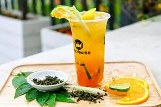 Hình ảnh Trà Đào Cam Sả Royal