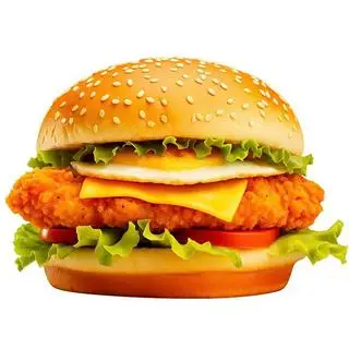 Hình ảnh Burger gà
