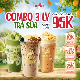 Hình ảnh COMBO 3 LY Trà sữa