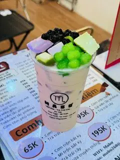 Hình ảnh Trà sữa truyền thống full topping