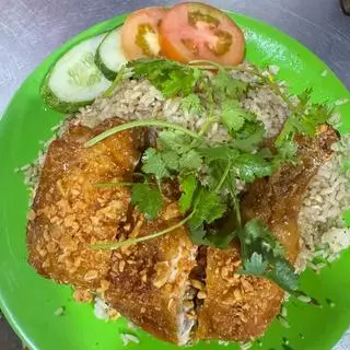 Hình ảnh Cơm gà mắm tỏi