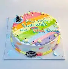 Hình ảnh Bánh sinh nhật sắc màu