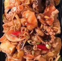 Hình ảnh Chân gà - râu bạch tuộc sốt Thái