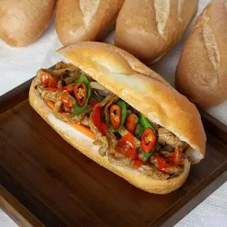 Hình ảnh Bánh mì chả cá