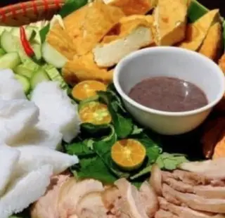 Hình ảnh Bún đậu mẹt đầy đủ