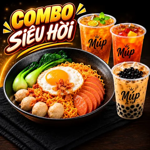 Hình ảnh Múp - Mì Trộn Indomie, Trà & Trà Sữa - Lê Đình Cẩn