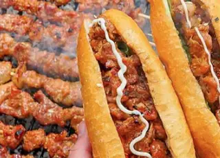 Hình ảnh Bánh mì 1 xiên