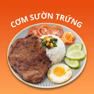 Hình ảnh Cơm sườn trứng