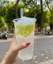 Hình ảnh Nước dừa trân châu lá nếp