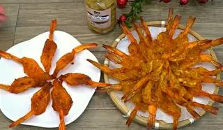 Hình ảnh Tôm xẻ dẻo muối ớt chiên