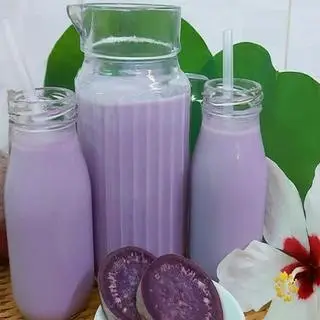 Hình ảnh Sữa khoai tím - yến mạch