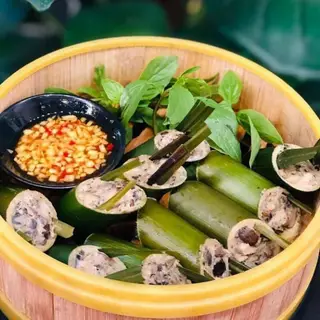 Hình ảnh Chả ốc nhồi ống nứa