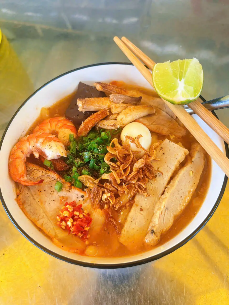 Hình ảnh Bánh canh thập cẩm thịt cua