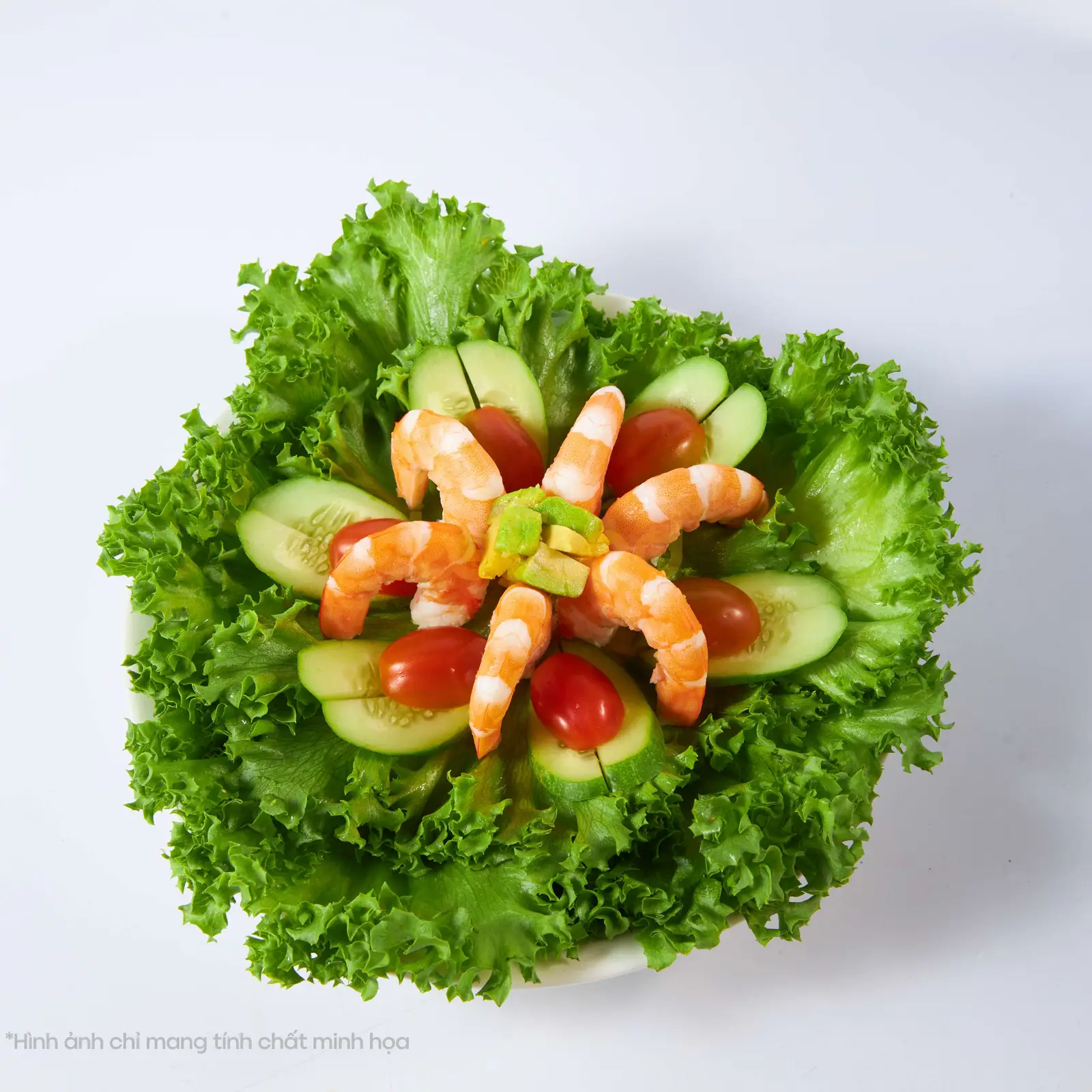Hình ảnh Salad tôm