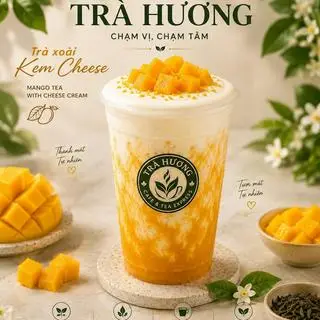 Hình ảnh Trà xoài kem cheese