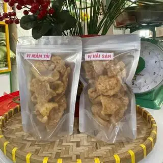 Hình ảnh Da heo chiên giòn vị hải sản