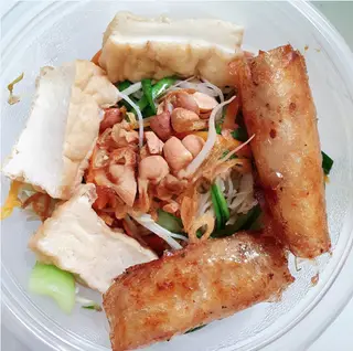 Hình ảnh Bún gạo xào chay