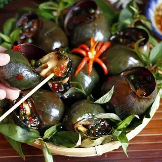 Hình ảnh Ốc bươu nướng tiêu xanh
