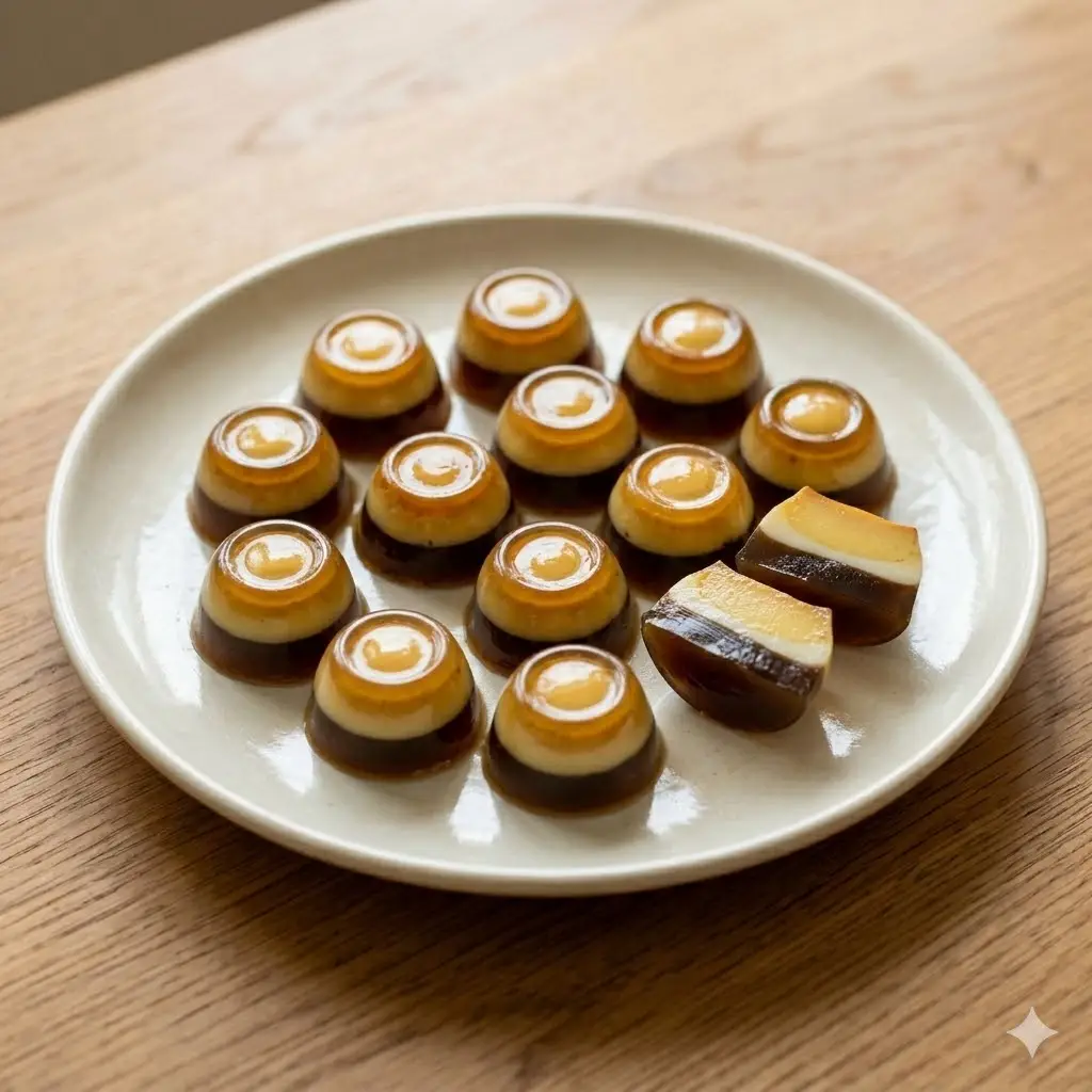 Hình ảnh Rau câu flan cheese