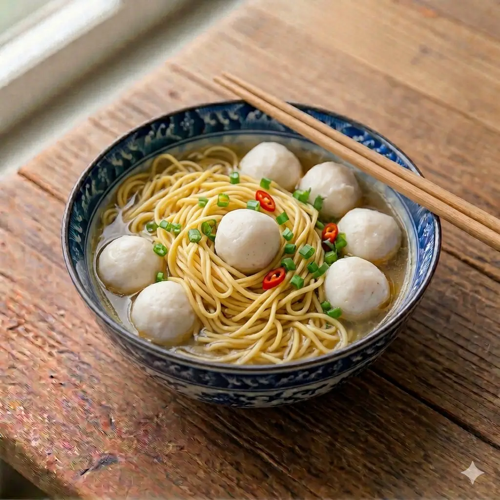 Hình ảnh Mì cay cá viên