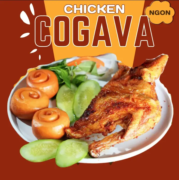 Hình ảnh Gà nướng ngũ vị nửa con