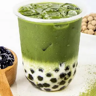 Hình ảnh Sữa tươi trân châu đường đen matcha