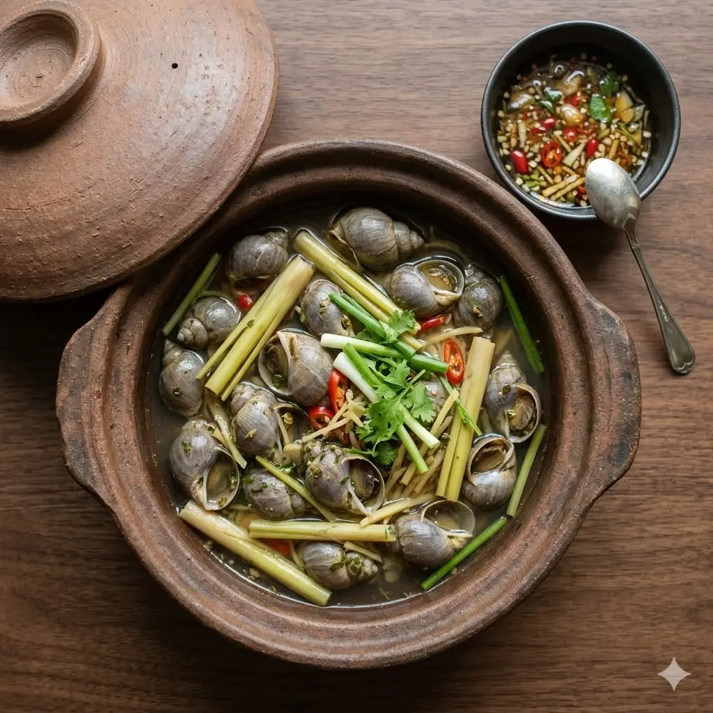 Hình ảnh Ốc bulot hấp sả