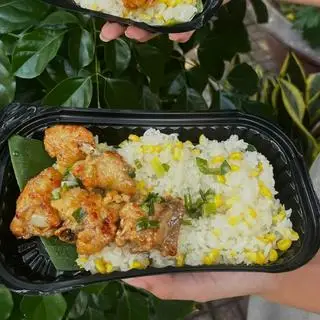 Hình ảnh Xôi gà chiên nước mắm - lớn
