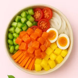 Hình ảnh Combo custom salmon feast bowl - drink