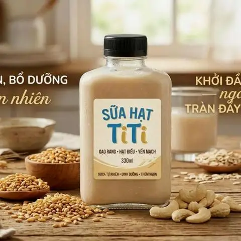 Hình ảnh Sữa Hạt Thuần Chay TiTi - Bình Thới